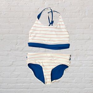 Ivivva Striped Two-Piece Reversible Swimsuit​